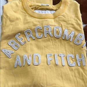 Abercrombie & Fitch Yellow Shirt